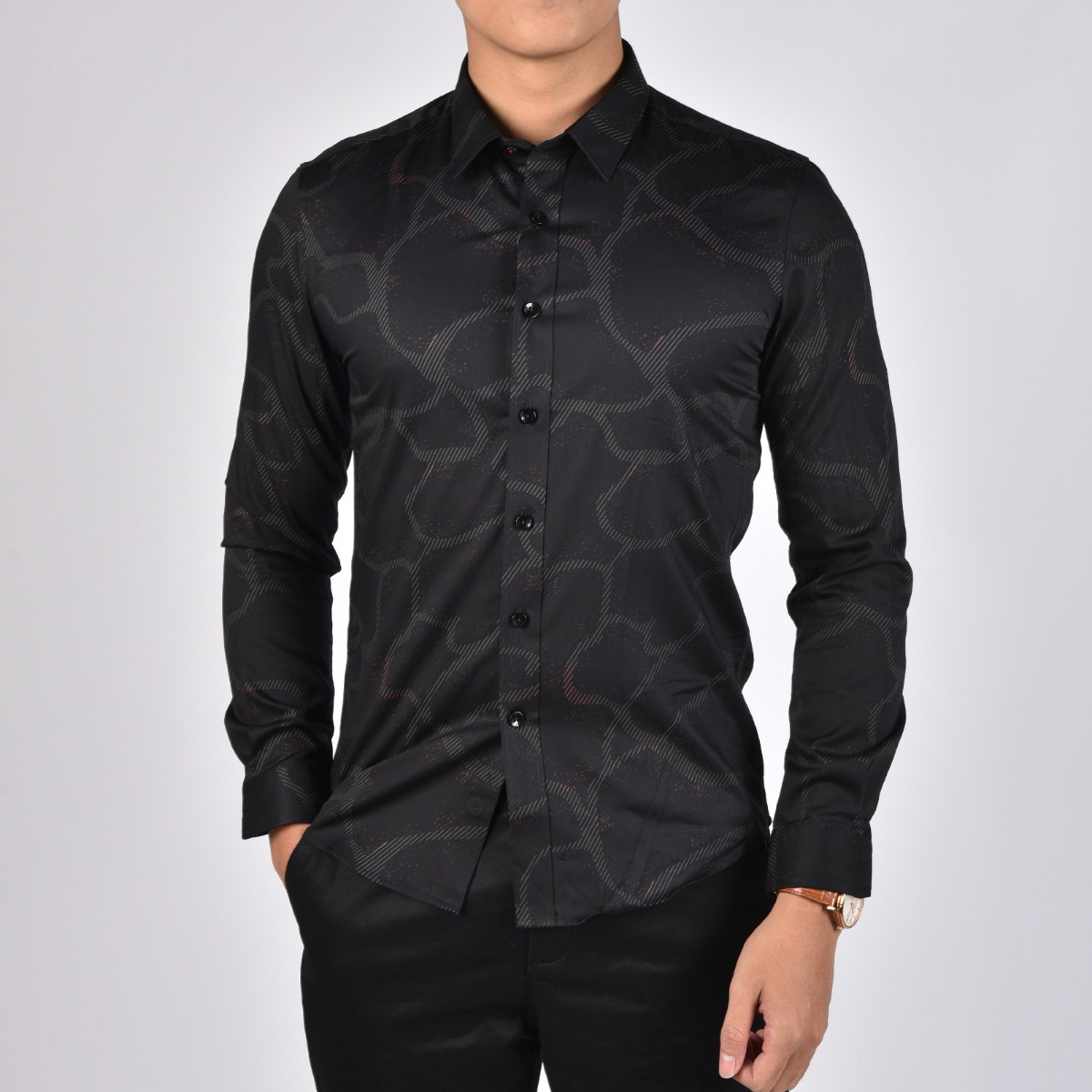 Áo sơ mi dài tay - AS80338D